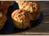 Muffins poires & chocolat