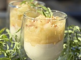 Panna cotta Pêche - verveine