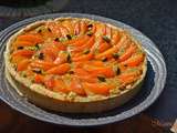 Tarte abricot pistache