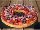 Tarte aux fruits rouge