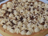 Tarte caramel et chocolat