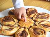 Tarte fleur au Nutella si simple à réaliser et si bon