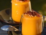 Velouté de courge butternut et pancetta croustillante