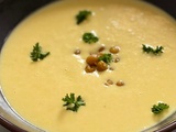 Velouté de maïs, pois chiche