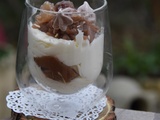 Verrine façon mont-blanc