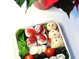 Bento de Noël : Maki & Poinsettia