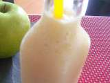 Smoothie pomme verte & rose