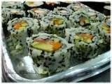 Maki et california rolls