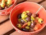 Olives au piment & herbes