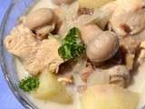 Poulet sauce cidre et marron