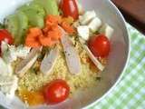 Salade poulet sucree salee