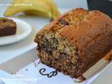 Cake  banane-chocolat 