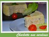 Charlotte aux sardines