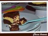 Cheese brownie