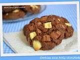 Cookies aux trois chocolats