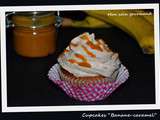 Cupcakes  banane-caramel 