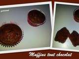 Muffins tout chocolat