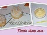 Petits choux coco