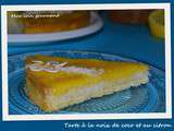 Tarte à la noix de coco et au citron