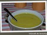 Velouté de brocolis