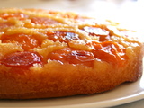 Gâteau façon tatin d'abricots