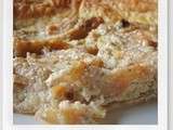 Tarte aux pommes amandes et vanille