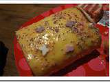 Test pour NoEl : buche chocolat blanc et framboises