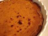 Pumpkin pie à la noix de coco parce que c'est presque Halloween mais pas encore