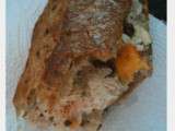 Sandwich aux rillettes de thon et mimolette