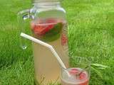 Detox Water à la Fraise