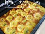 Gâteau Pomme Banane Kiwi