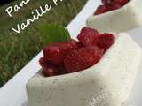 Panna Cotta Vanille Fraise