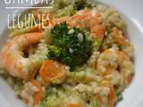 Risotto Gambas Légumes