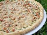 Tarte Fine Courgette Poulet