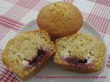 Cherry Cheesecake Muffins