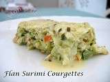 Flan Surimi Courgette, recette Cook'in