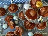 Cupcakes aux Ferrero Rocher