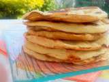 Défi Passe Plat entre Amis : Pancakes vanille et noix de coco