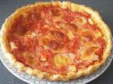 Tarte à la tomate façon pizza