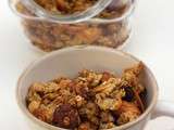 Granola au sirop d’érable