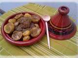 Tajine de boeuf avec fonds d'artichauds