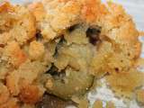 Crumble de courgette