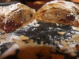 Strudel aux pommes et raisins( avec feuilles filo)