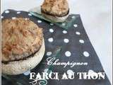 Champignon farci au thon