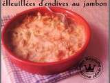 Éffeuillé d'endives au jambon