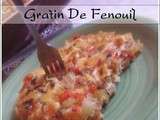 Gratin de fenouil