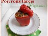 Poivrons farcis végétariens