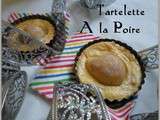 Tartelette à la poire