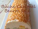 Buche Poires et Caramel au Beurre Salé