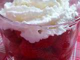 Chantilly au citron vert ... pour accompagner des fraises